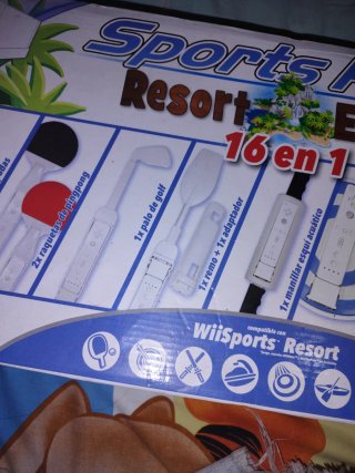 Pack Wii Sports Resort 16 en 1