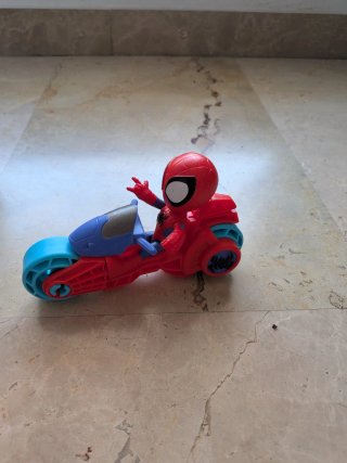 Moto Spiderman Juguete