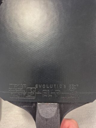 Paleta de ping pong Victas black balsa 7 .  154g
