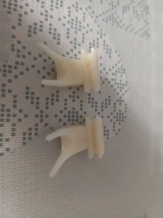 Tenedores para fruta de pájaros (plástico)