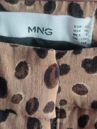 Pantalón Mango Animal Print Guepardo