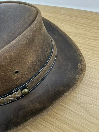 Sombrero Australiano Piel Scippis Irving Talla M