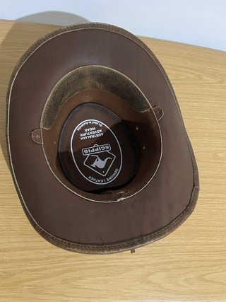 Sombrero Australiano Piel Scippis Irving Talla M