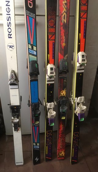 5 Pares de Esquís Rossignol, Blizzard, Dynastar