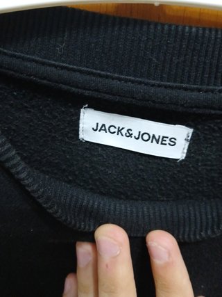 Sudadera Jack & Jones Negra