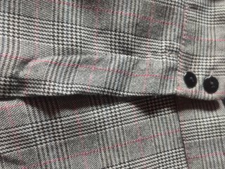 Pantalones Príncipe de Gales grises