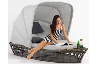 Tumbona doble Couture Jardin escape boat