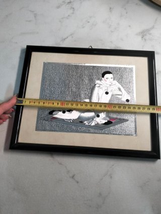Quadro Pierrot Anni 70/80
