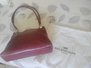 Bolso Balenciaga Piel Burdeos
