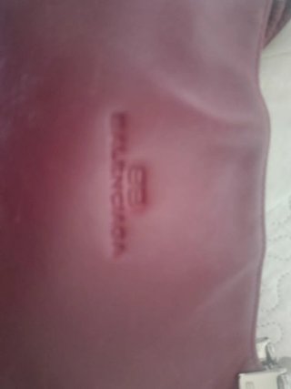 Bolso Balenciaga Piel Burdeos