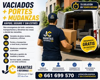 Vaciado, Porte y Mudanza Profesional