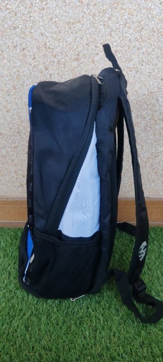 Paletero Siux seminuevo negro y azul mochila