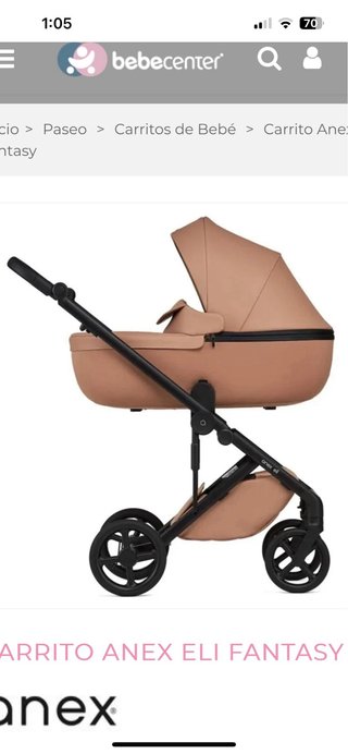 Carrito de bebé Anex Eli Fantasy