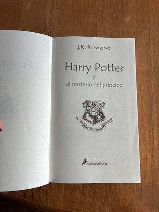 Harry Potter y el misterio del príncipe