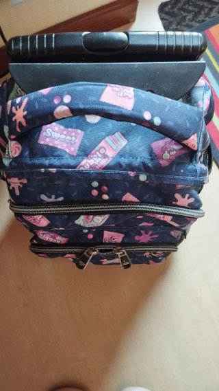 Mochila escolar con rueda Totto