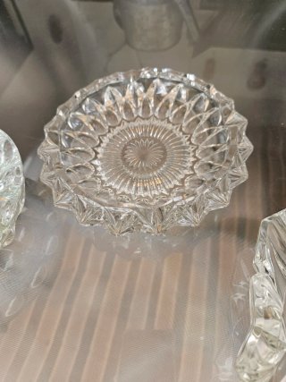 3 Ceniceros de Cristal
