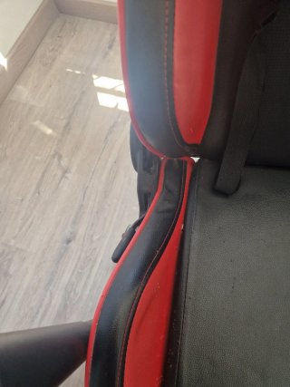 Silla Gamer Drift Roja y Negra