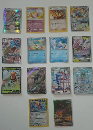 Lote Cartas Pokémon GX, V, VMAX