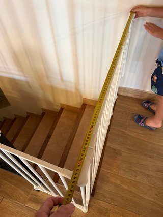 Valla seguridad niños escaleras