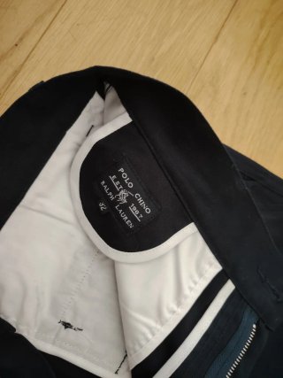 Pantalón corto chino azul marino Polo