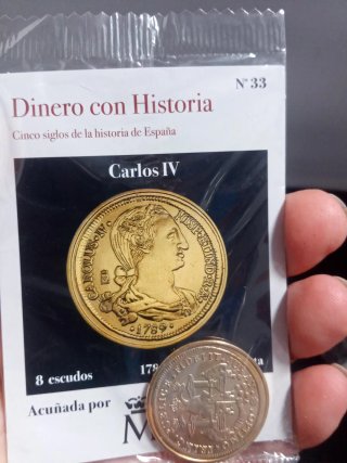 5 Monedas Dinero con Historia