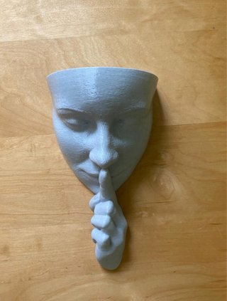 Portavasi Rostro Silencio