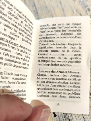 Tarot de Marsella Interpretación