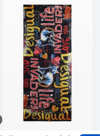 Foulard Desigual Gatos Multicolor