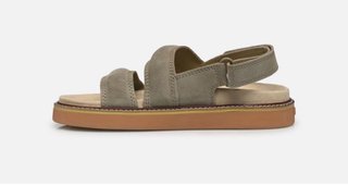 Sandalias Hoff Beige/Verde Oliva