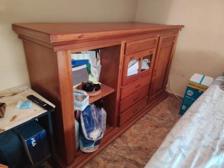 Mueble de madera de buena calidad