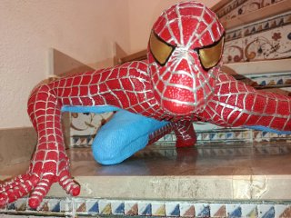 Estatua Spider-Man Resina 70cm