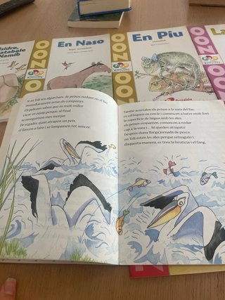 Libro infantil de animales con actividades