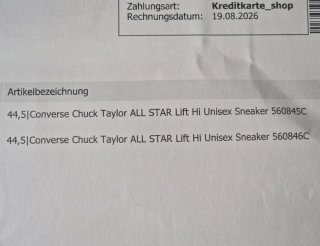 Converse Chuck Taylor All Star Negras Nuevas