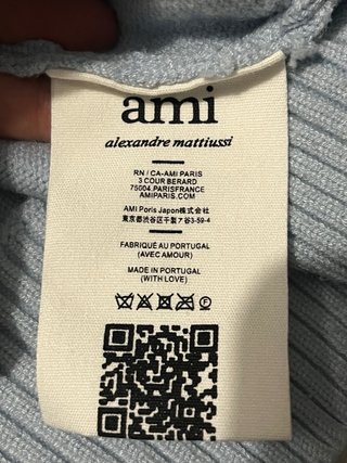 Jersey Ami Paris Azul