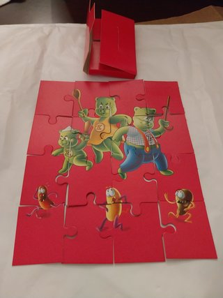 Puzzle infantil 16 peças Ursos