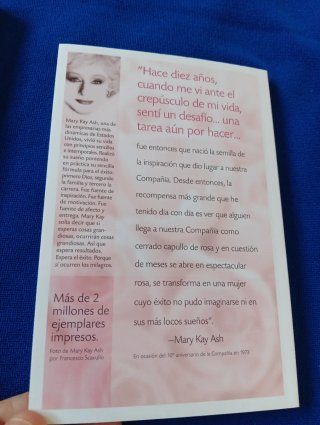 Lote 2 libros de Mary Kay Ash
