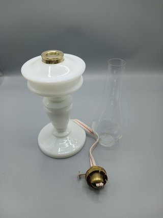 Lampada a petrolio Art Decò