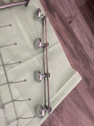 Lote accesorios baño/recibidor cromados