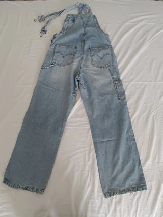 DENIM OVERALL, SALOPETTE, LIGHT BLUE, 31, LEVI'S