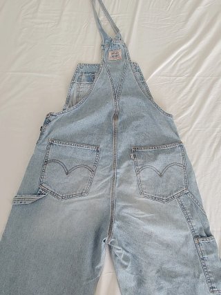DENIM OVERALL, SALOPETTE, LIGHT BLUE, 31, LEVI'S