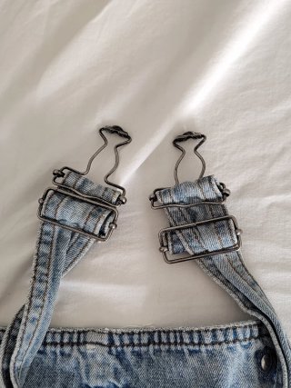 DENIM OVERALL, SALOPETTE, LIGHT BLUE, 31, LEVI'S