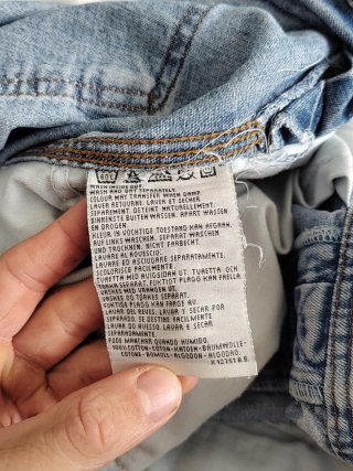 DENIM OVERALL, SALOPETTE, LIGHT BLUE, 31, LEVI'S