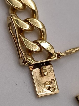 Pulsera Oro 18k - Gourmet - 30,96gr - 25,5cm