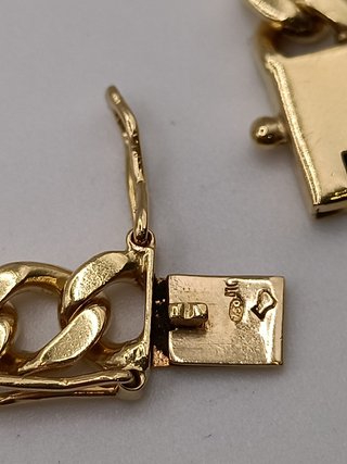 Pulsera Oro 18k - Gourmet - 30,96gr - 25,5cm