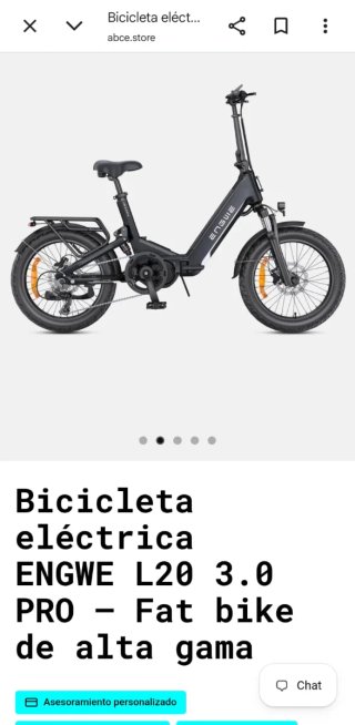 Cambio Bicicleta EléctricaL20 por coche.