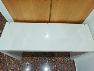 Tocador MALM blanco 120x41 cm