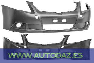 Parachoques delantero negro TOYOTA AVENSIS-370110A
