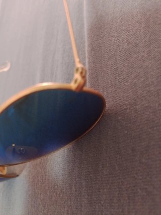 Gafas de sol Ray-Ban Aviator Azul Dorado
