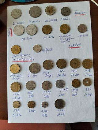 Lote Monedas Antiguas
