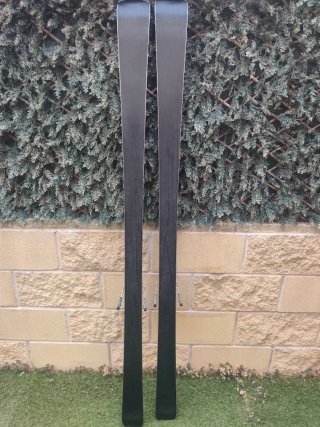 Esquís Rossignol Open 100, 170 cm. Bastones, funda